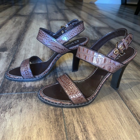 Franco Sarto Shoes - Franco Sarto Women's Brown Sandal High Heel